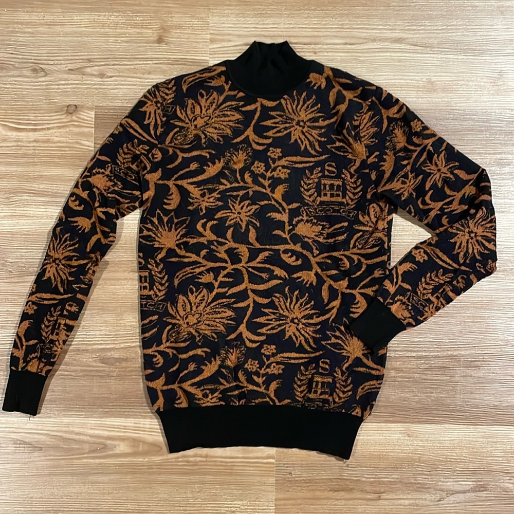 Scotch & Soda lurex woven sweater